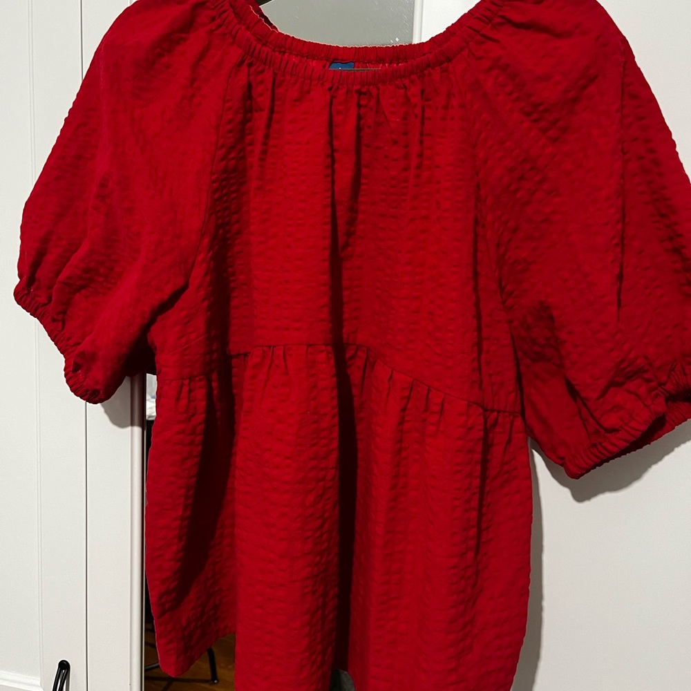 Old Navy Red Summer top, size large